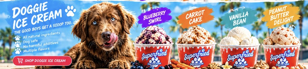 Superfried doggie ice cream